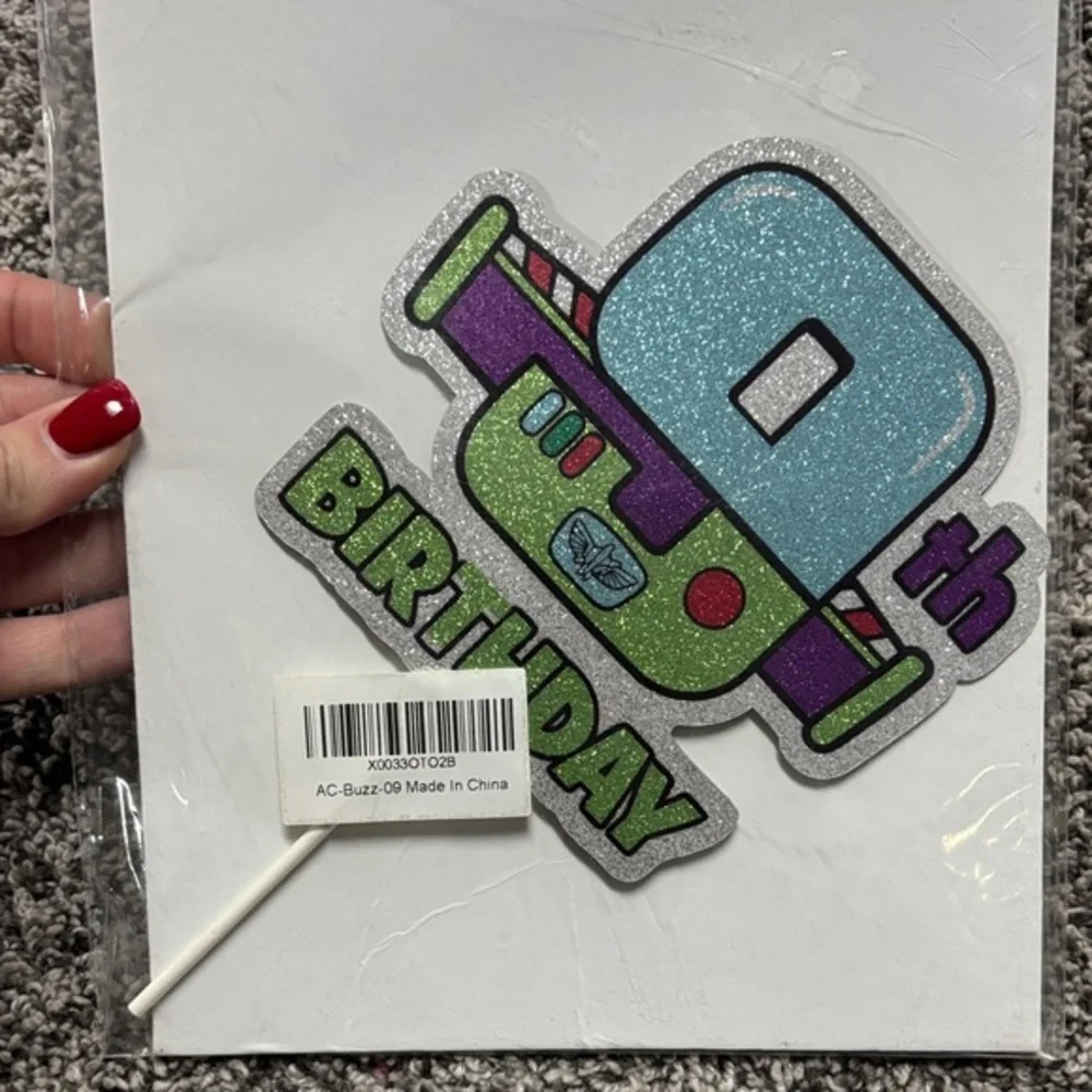 Toy Story Birthday Cake Topper 9th Birthday